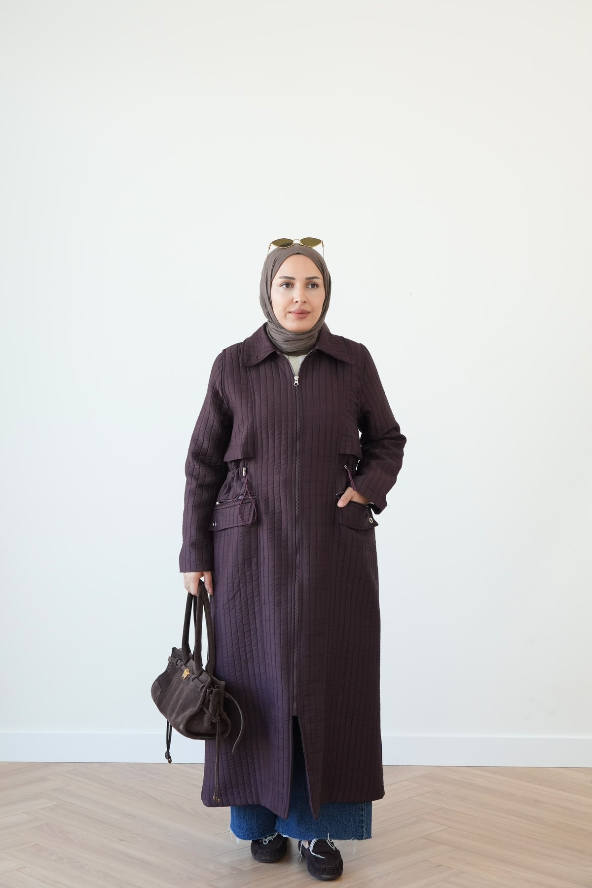 ترانشكوت انيق بجودة عالية T-8017