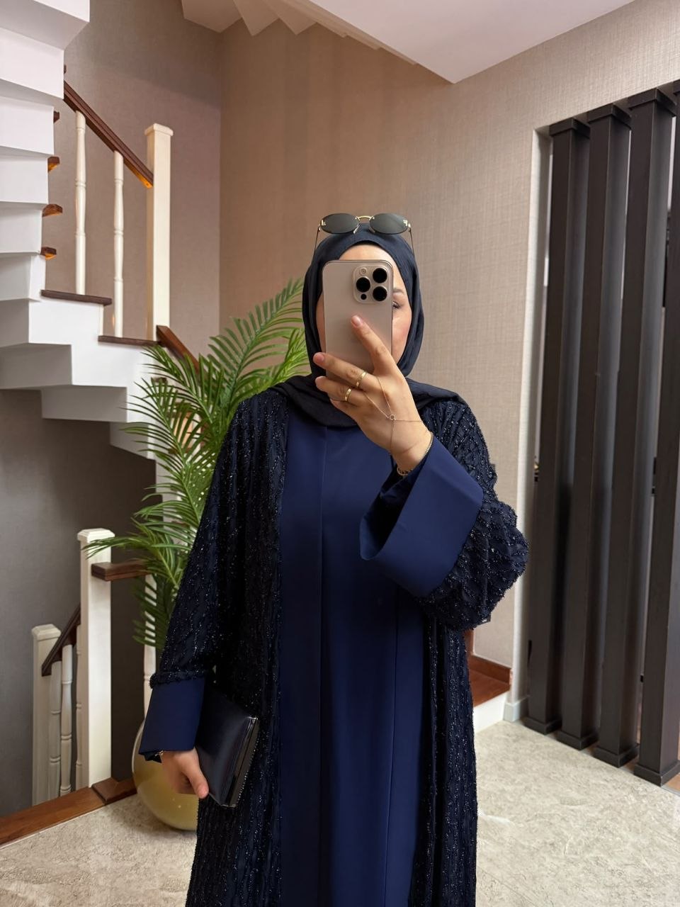 عباية انيقة من قطعتين T-7027
