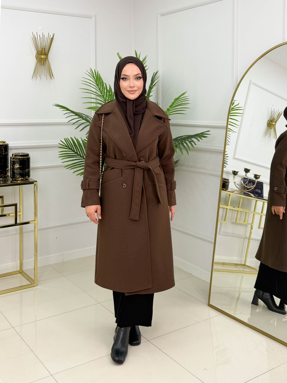 كوت مميز وأنيق مبطن بالكامل  L-9899