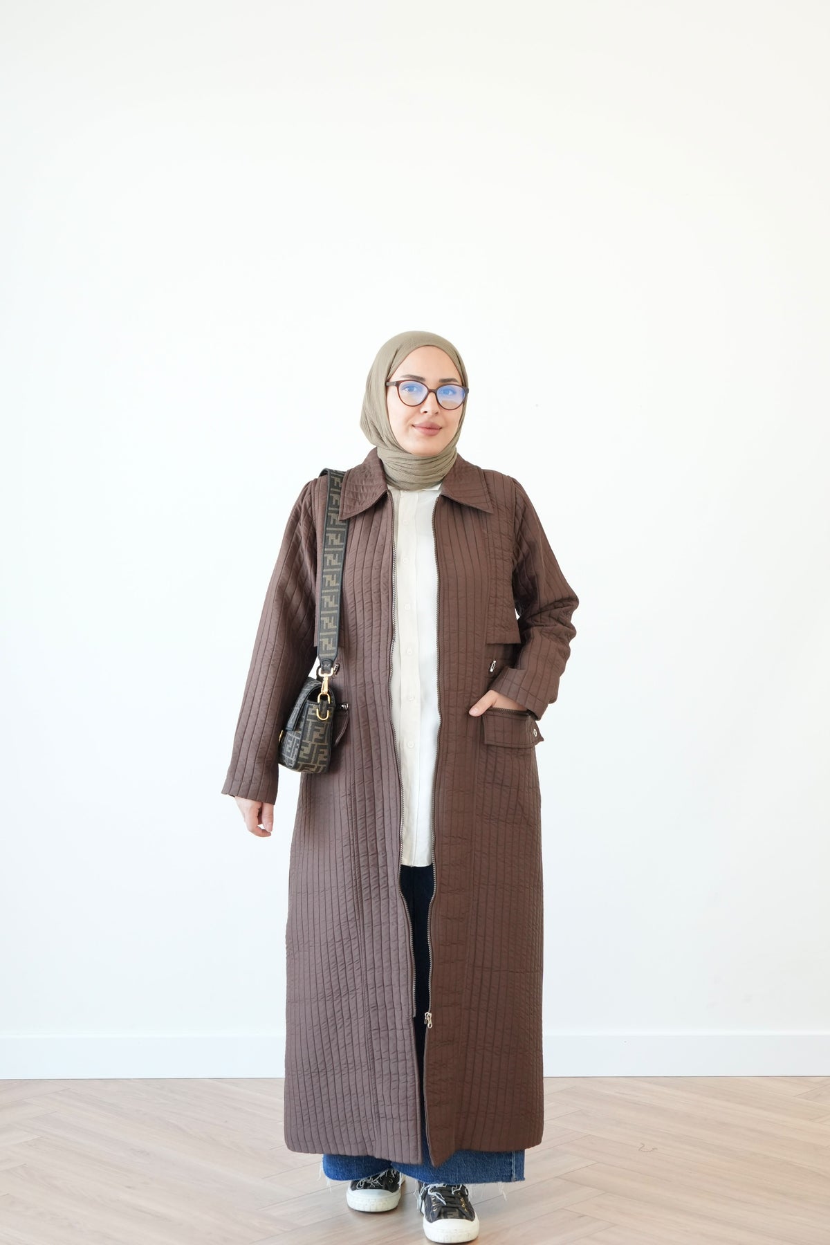 ترانشكوت انيق بجودة عالية T-8017