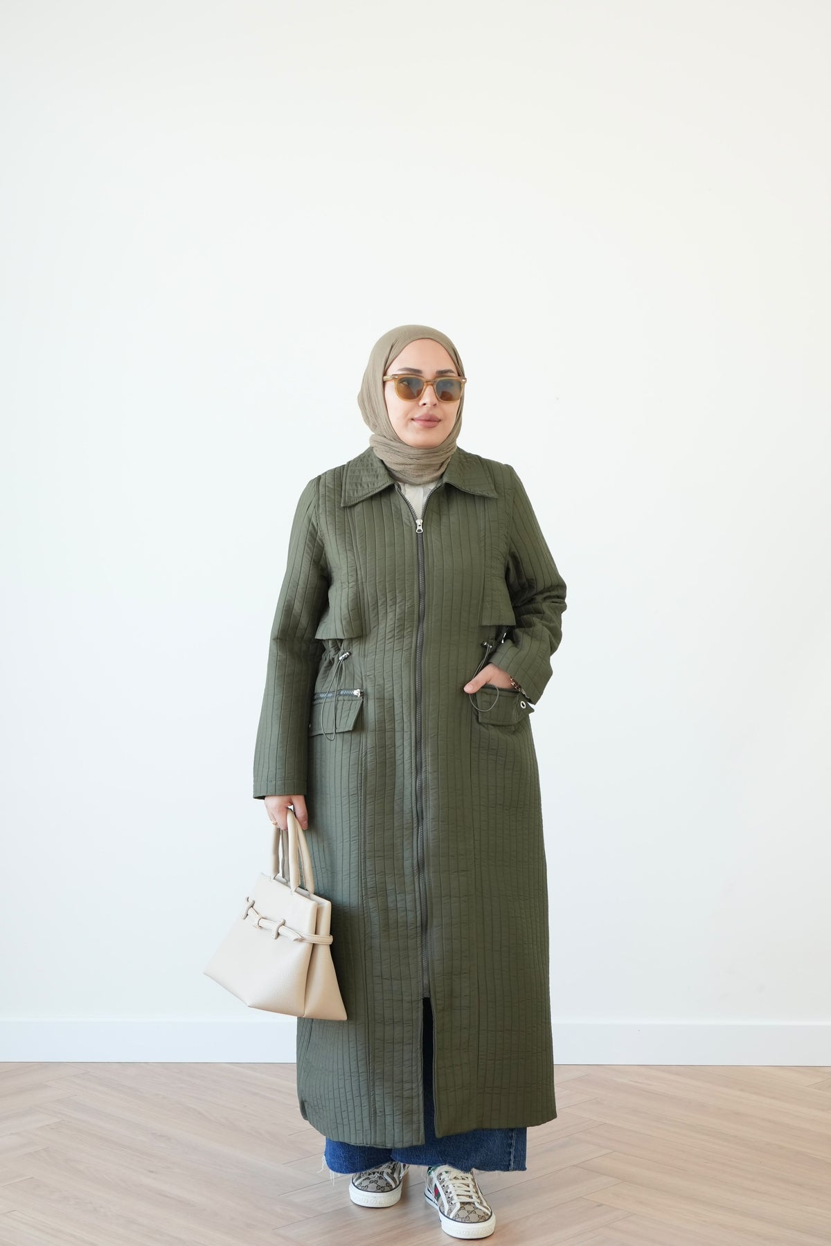 ترانشكوت انيق بجودة عالية T-8017