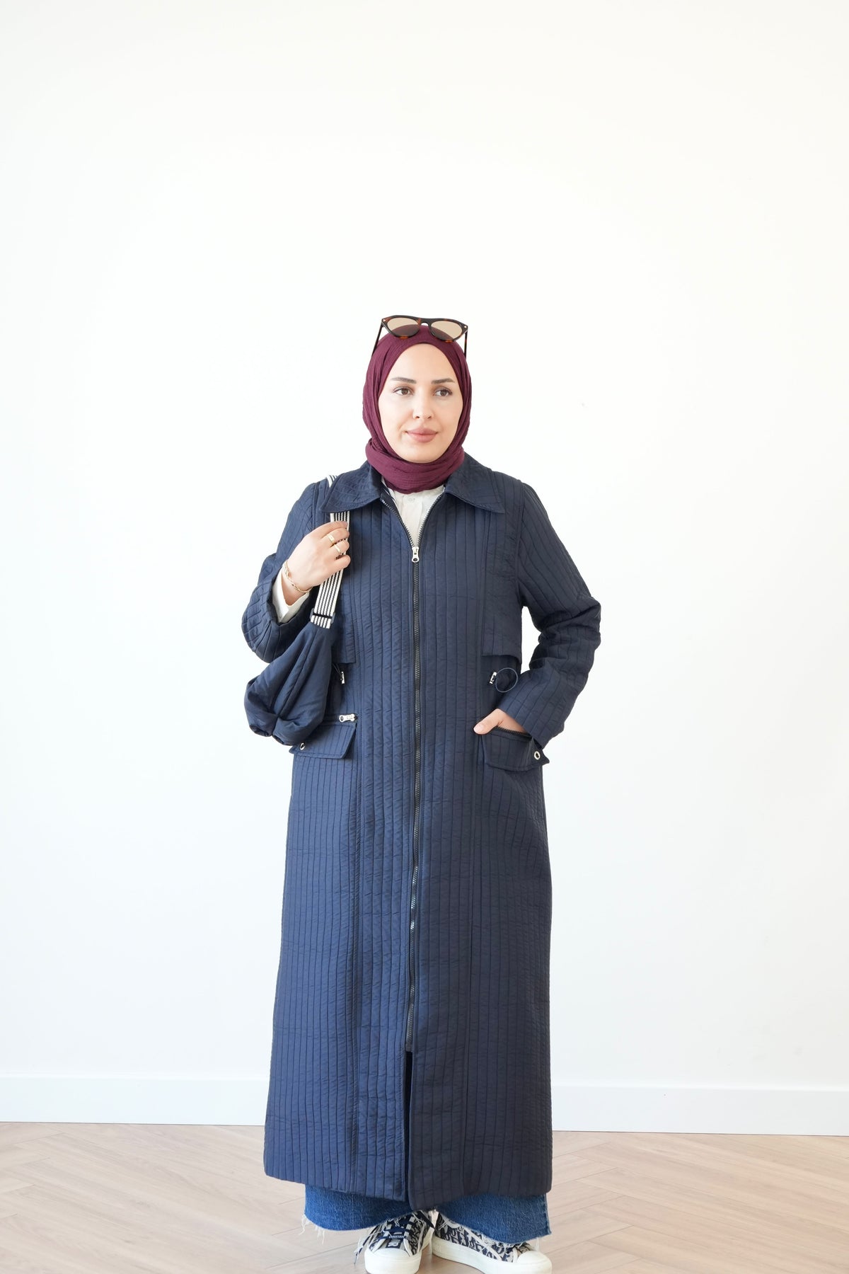 ترانشكوت انيق بجودة عالية T-8017