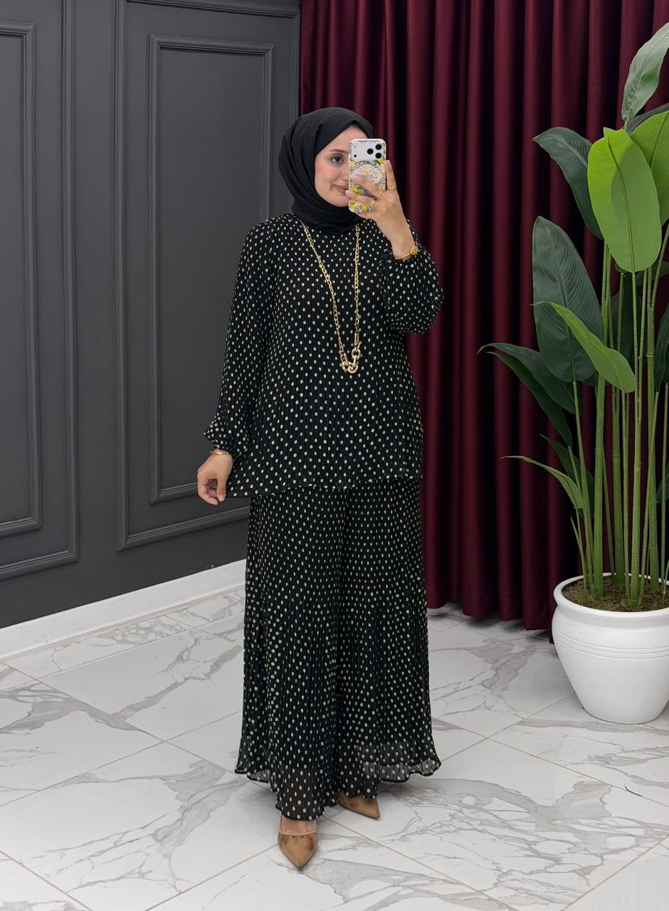 طقم منقط انيق ومريح H-1854