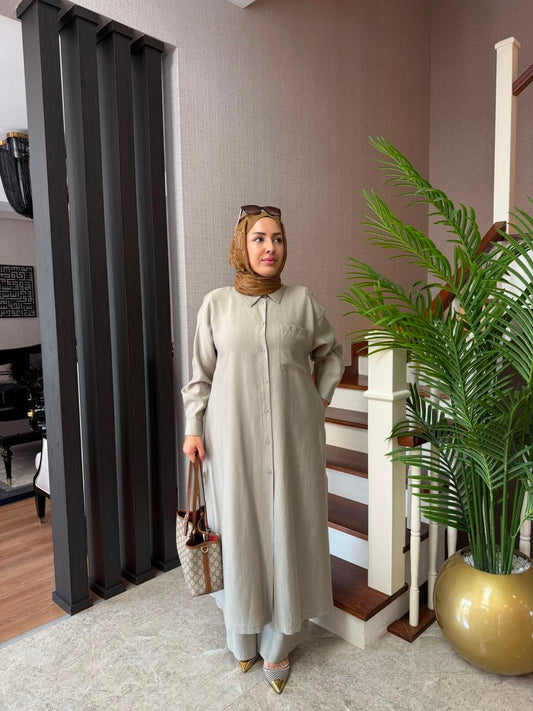 T-7079 طقم مميز مريح