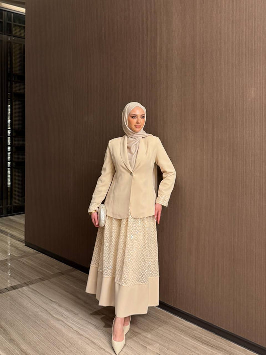 طقم تفاصيلة وقماشة عالم ثاني K-6590