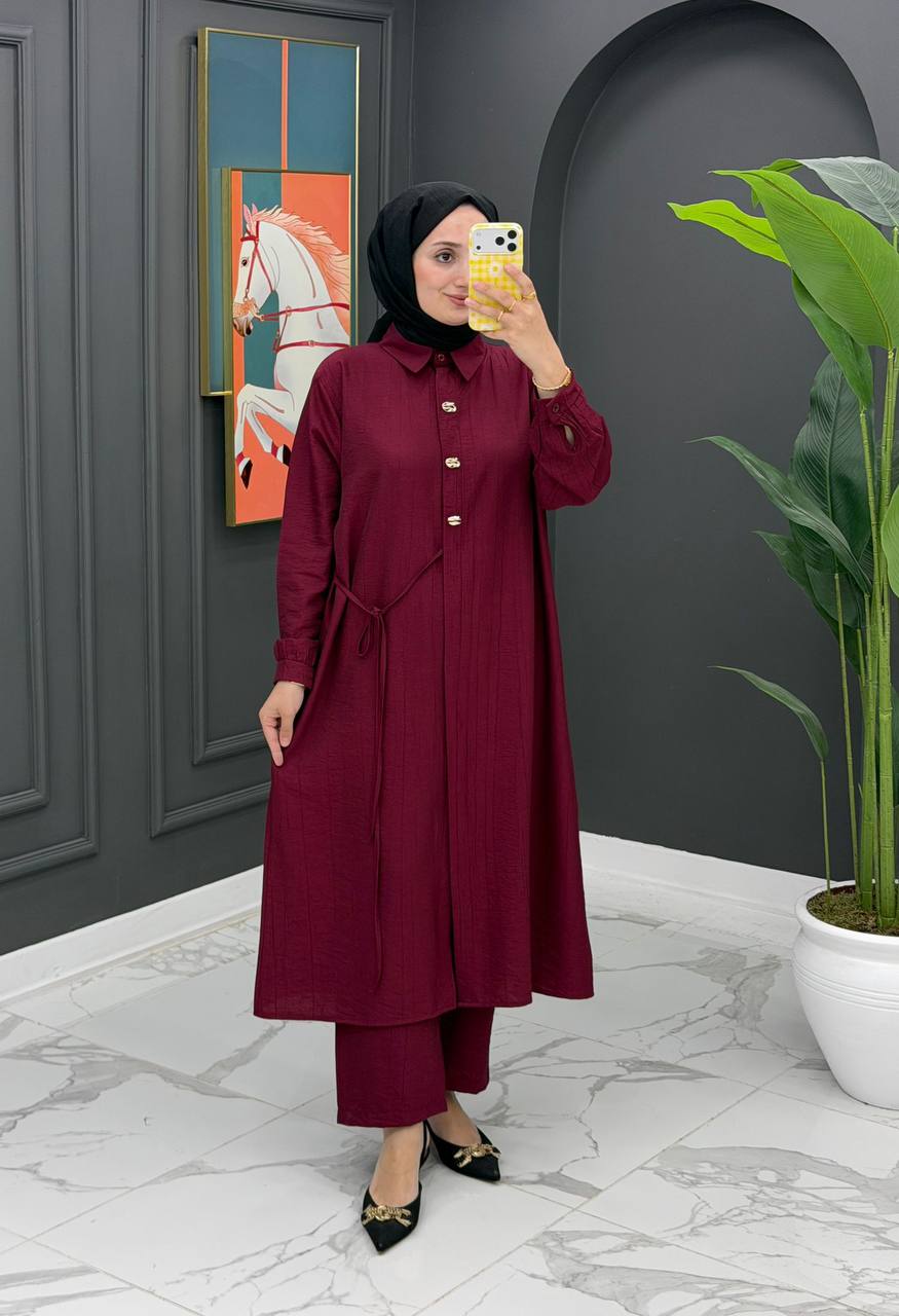 طقم عصري بلمسات انيقه H-1778