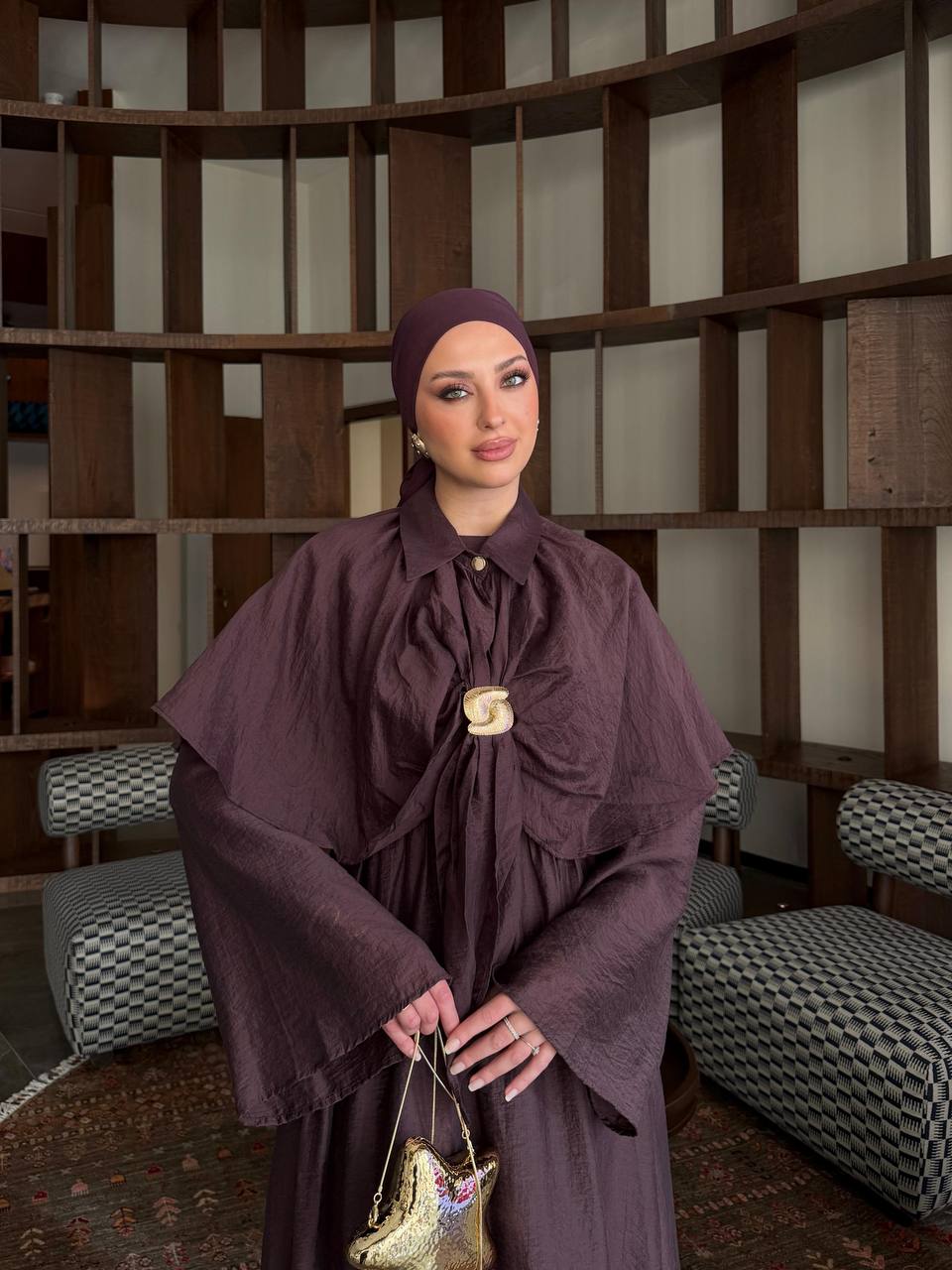 هالفستان من مفضلات كل محجبة K-5026