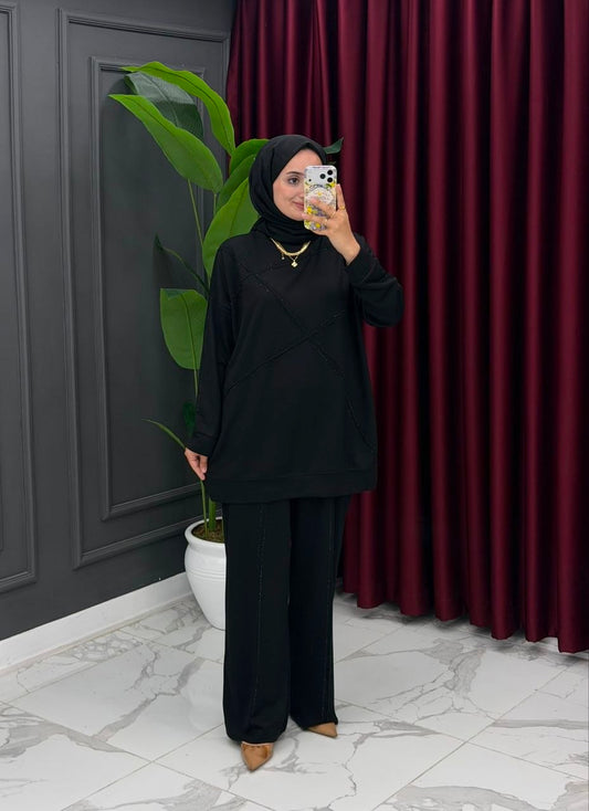 طقم سبورت مريح وانيق H-1846