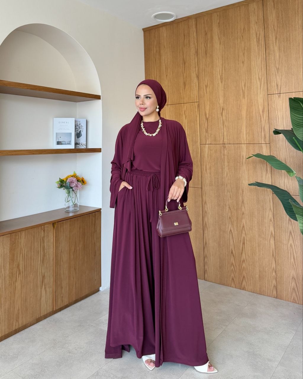 طقم يجمع بين الراحة والأناقة والاحتشام K-5034