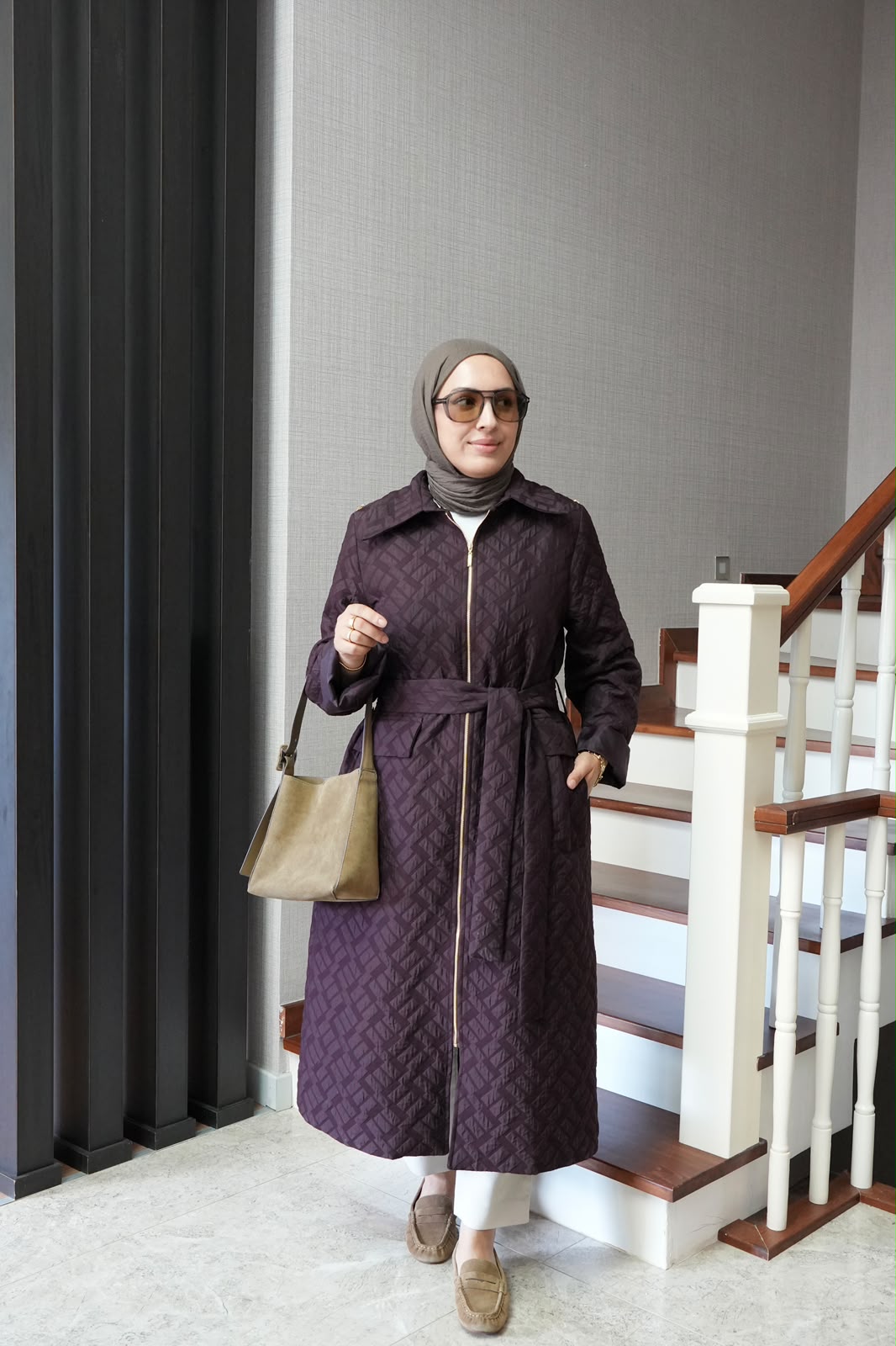 ترانشكوت انيق ودافئ T-8024