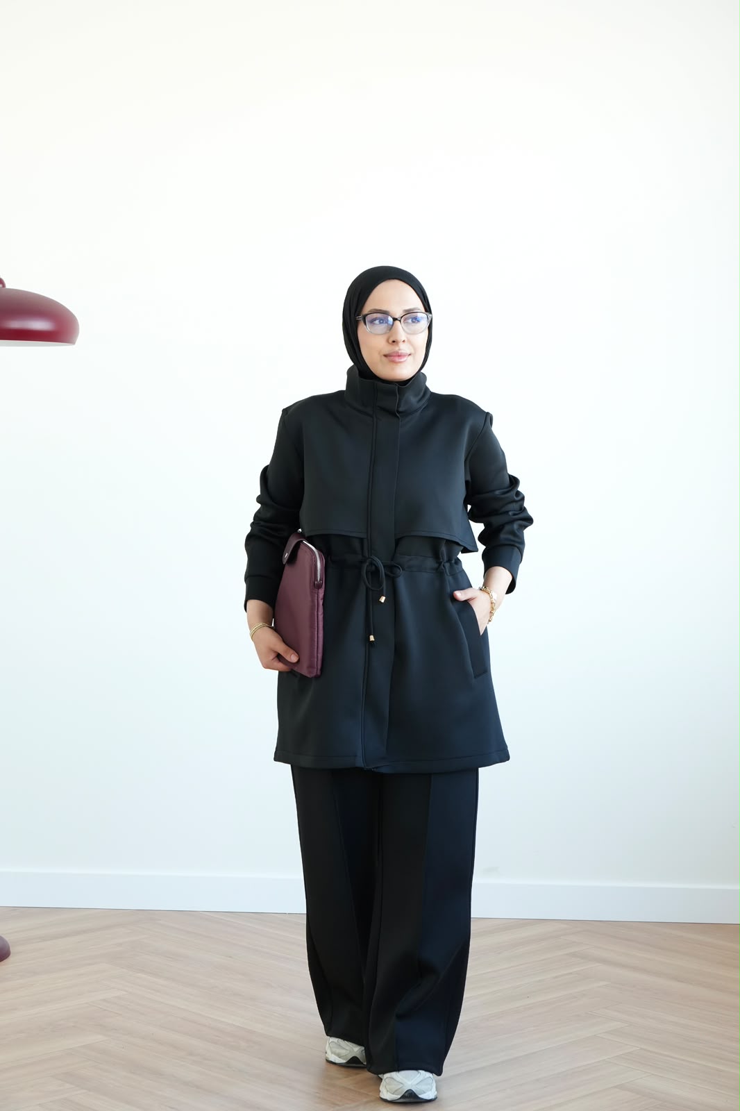 طقم انيق بقصة مريحة T-8006