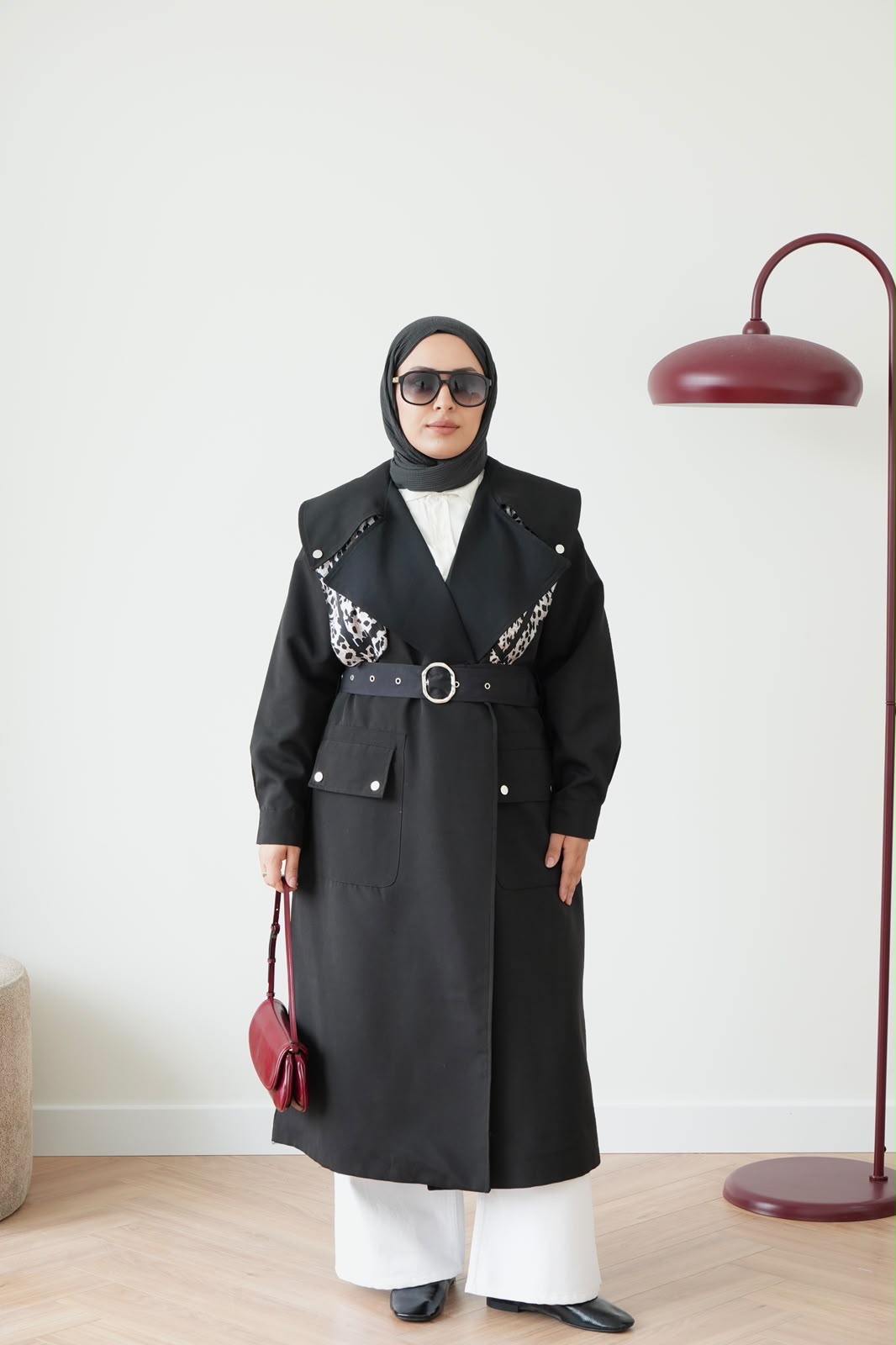 ترانشكوت مميز وأنيق  T-8027