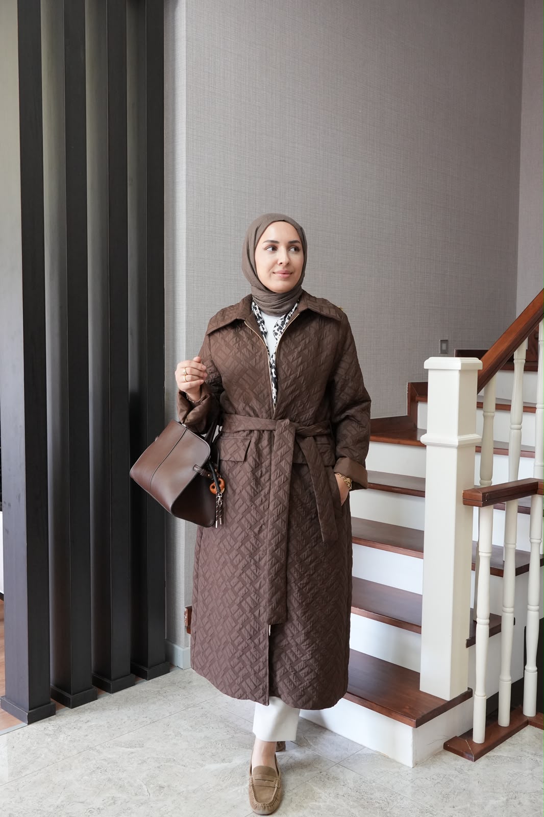 ترانشكوت انيق ودافئ T-8024