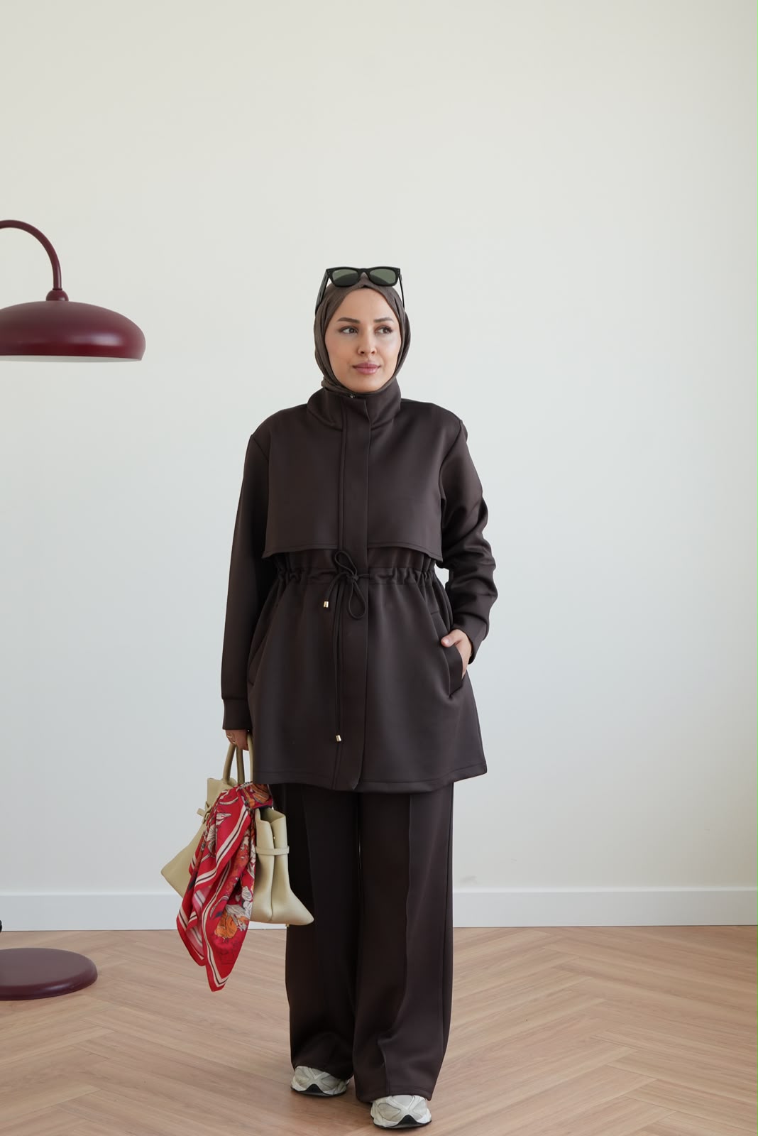 طقم انيق بقصة مريحة T-8006