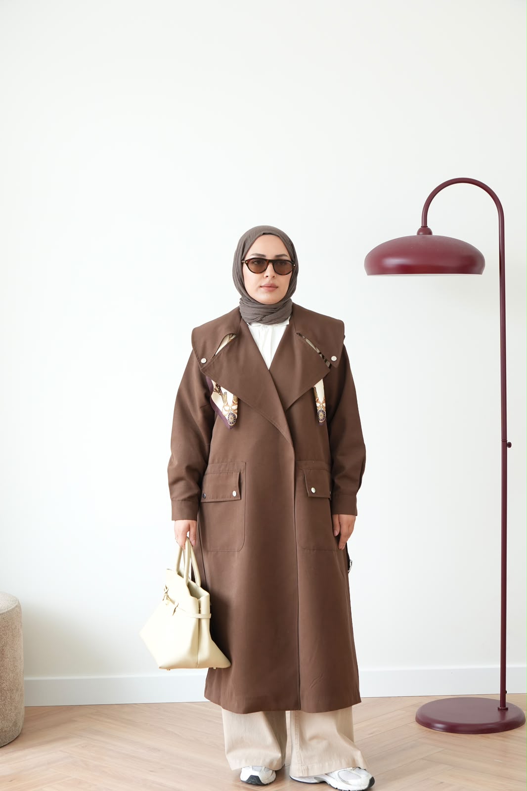 ترانشكوت مميز وأنيق  T-8027