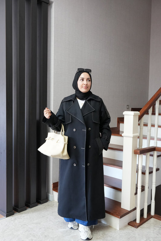 ترانشكوت خريفي أنيق T-8023