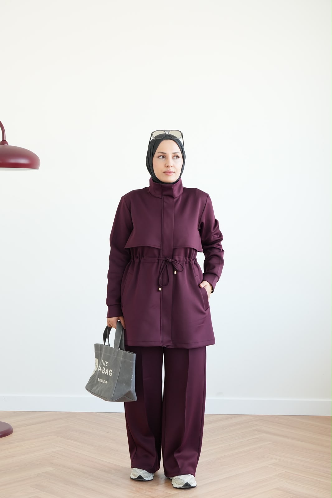 طقم انيق بقصة مريحة T-8006